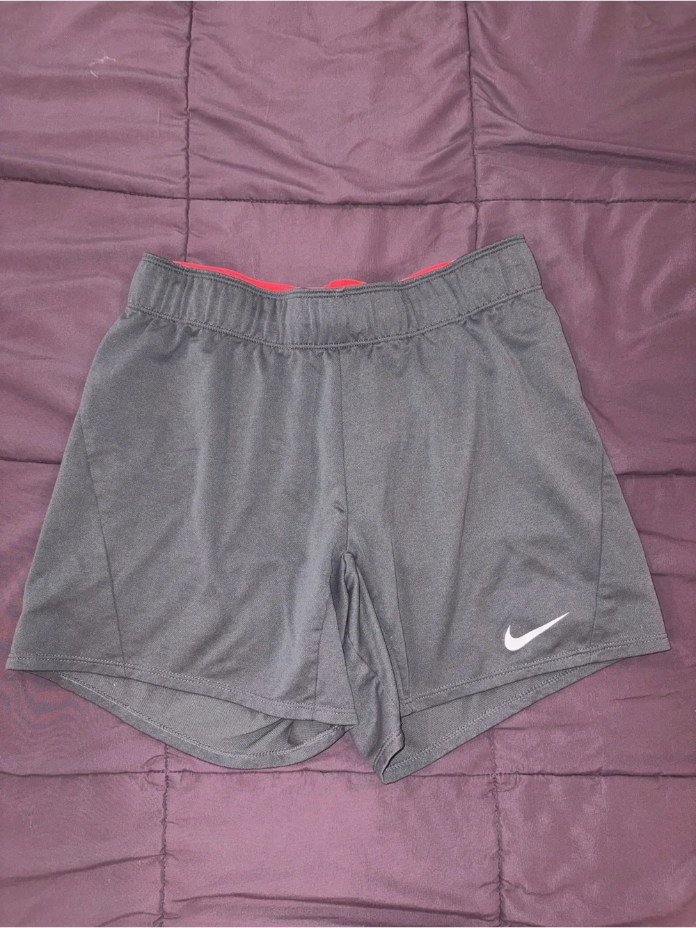 Nike Women's Gray Athletic Shorts XS